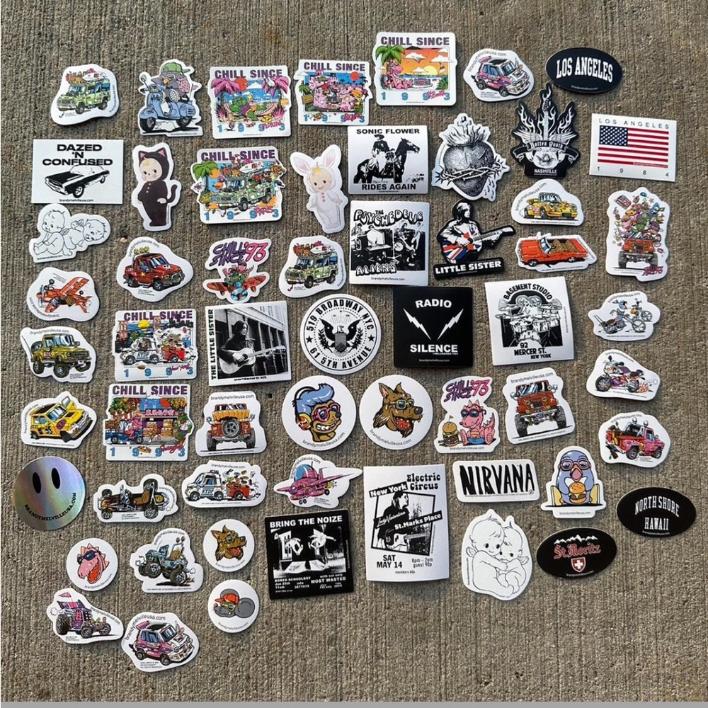 Brandy Melville stickers